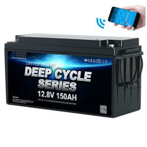 Bluetooth 12v150ah LiFePO4 Battery For RV Camper Caravan