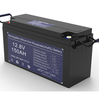 12V 150Ah Lithium Battery LiFePO4 Li ion motorhome solar light