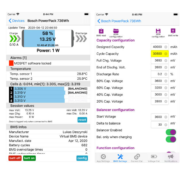 Bluetooth 12v300ah LiFePO4 Lithium Iron Phosphate RS485 Smart BMS Solar RV Marine 5G Telecom